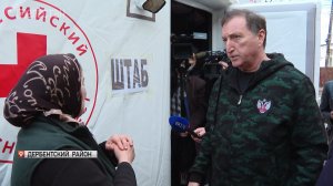 Пострадавший от наводнения посёлок Мамедкала в очередной раз посетил Заур Аскендеров