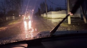 Тест в дождь Zorkiy G11 тёплый оттенок.