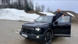 Jetour t1 поднялся в горы на высоту в 1600 метров