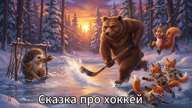 Сказка про хоккей Сказки для детей Новая сказка Для детей Алексей Лукшин Слушать на ночь