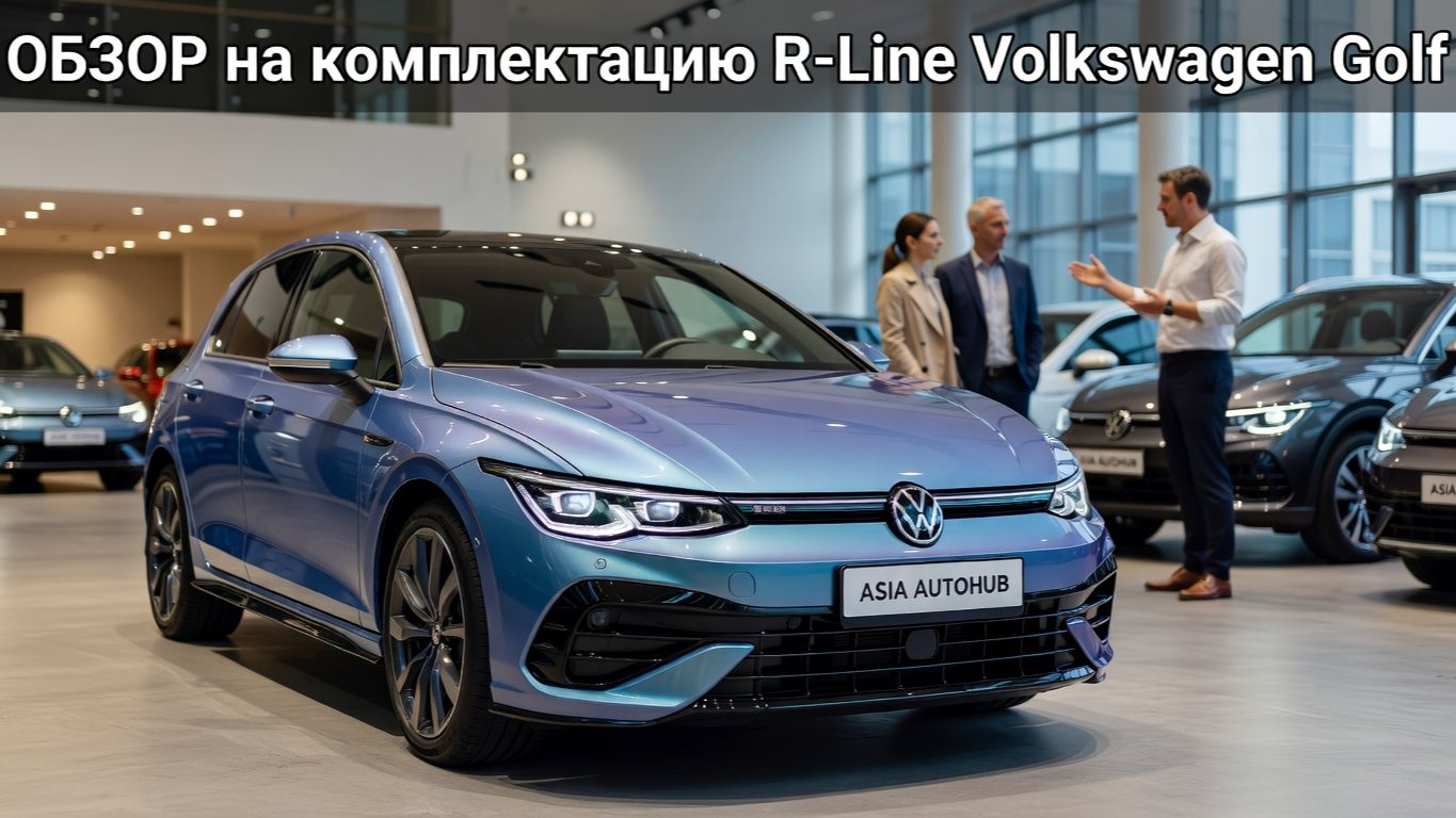 Golf R-Line из Китая обзор на комплектацию