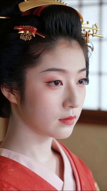 Краса японской гейши: загадочный взгляд #гейша #японскаякультура #красота