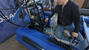 Аэролодка СМ-470 с ручным управлением