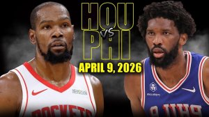 10.04.2026 | ОБЗОР МАТЧА | Хьюстон Рокетс - Филадельфия Сиксерс | Highlights