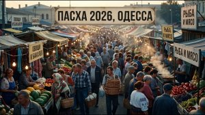 Я столько людей давно не видел, Одесса готовится к Пасхе 2026