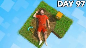 Я выжил 100 дней в Скайблоке MrBeast