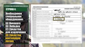 35. 9-строчный запрос на медицинскую эвакуацию. Отчет MIST