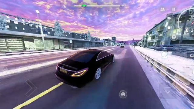 Гонка CLS и Audi