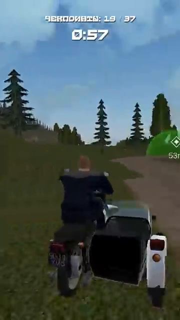 Деревенские гонки на мотоциклах 🔥