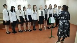 Хор ст. классов МБУ ДО "Судская ДШИ" "Утро России"