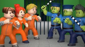 Песня О побеге ИЗ тюрьмы в РОБЛОКСЕ Brookhaven RP Roblox Animation