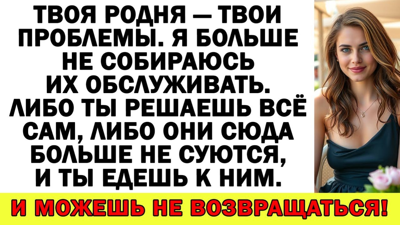 Истории из жизни| Хочешь родню — обслуживай сам! Сюда ни ногой! |Аудио рассказы|Жизненные истории