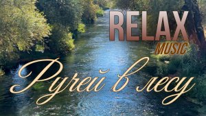 🎵 RELAX | ТИХИЙ ЛЕС, РУЧЕЙ И ПЕНИЕ ПТИЦ — АТМОСФЕРНАЯ МУЗЫКА ДЛЯ СНА И ПОЛНОГО РАССЛАБЛЕНИЯ