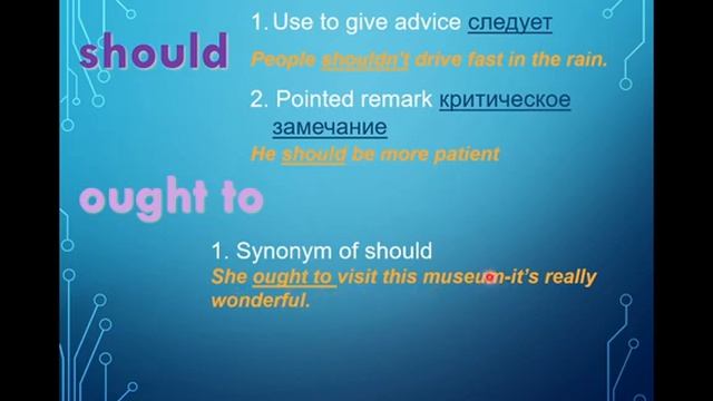 Spotlight 8. Module 7 c. Modal verbs part 1