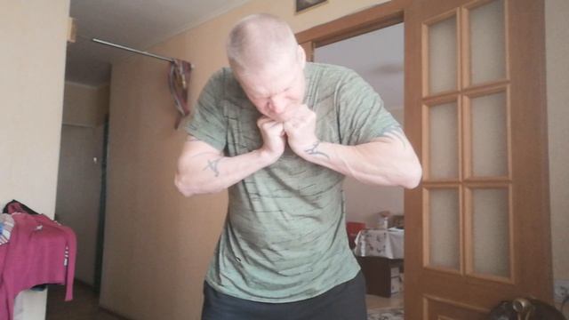 Гвоздь сотка, голые руки без магнезии