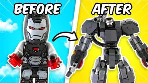 Я обновил дешевые наборы ЛЕГО MARVEL…