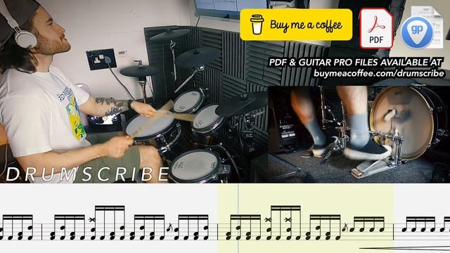 Fuel - Metallica _ Drum SCORE Sheet Music