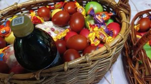 Всё успела приготовила Утром едем в Храм С Пасхой Вас