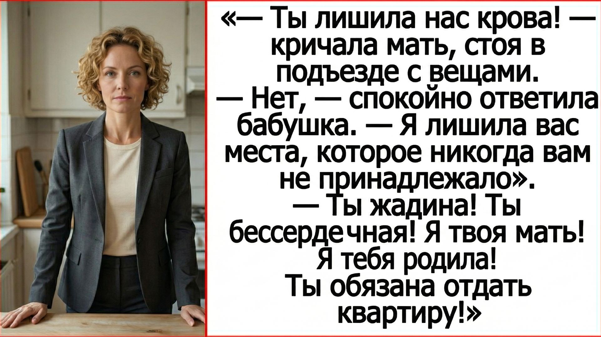 Мать годами выживала старшую дочь из дома ради младшей любимицы. Но один звонок деда из ....