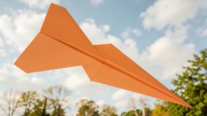 Как сделать самолётик из бумаги🛩️