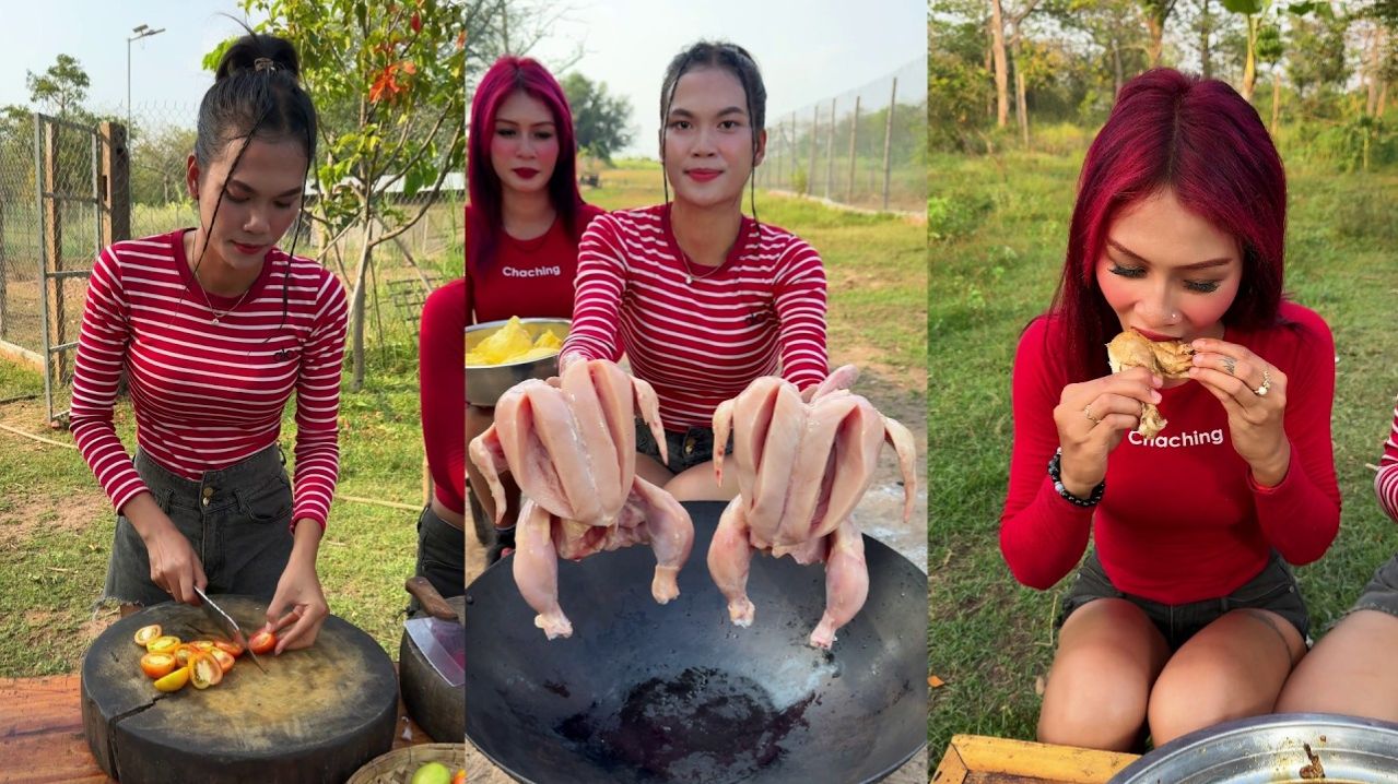 Потрясающий рецепт тушеной курицы в сливочном соусе.