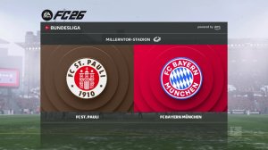 Санкт-Паули - Бавария 29 тур Бундеслига  Чемпионат Германии 25/26 FC26