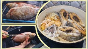 Нехорошие новости. Рассказываю пока чищу карасей на ужин.