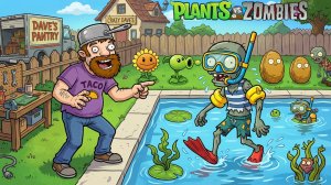 Зомби против растений PvZ Fusion Plants vs Zombies Растения против Зомби ПВЗ Битва прохождение игры