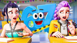 РУМИ и 67 в школе?! (анимация KPop Охотники на демонов)