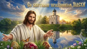 Со Светлой Пасхой! 🕊️ Красивое поздравление с праздником Воскресения Христова