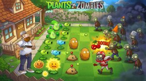 Растения против Зомби PvZ Fusion  Plants vs Zombies Прохождение игры