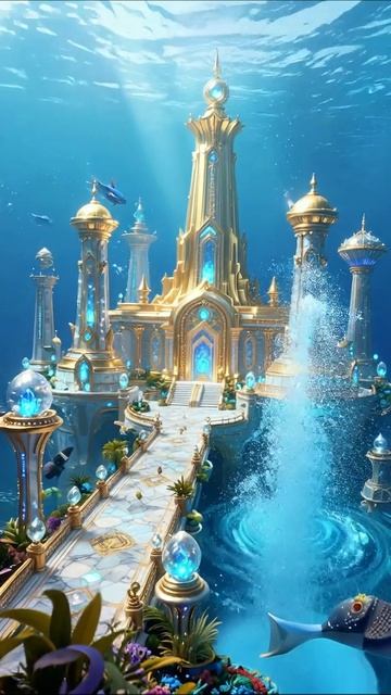 Подводное королевство: магия и загадки океана #анимация #приключения #фантазия