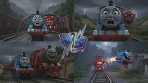 ТОМАС ПАРОВОЗИК встретил ЧУ-ЧУ ЧАРЛЬЗ — Страшная Погоня и Битва Поездов 🚂😱