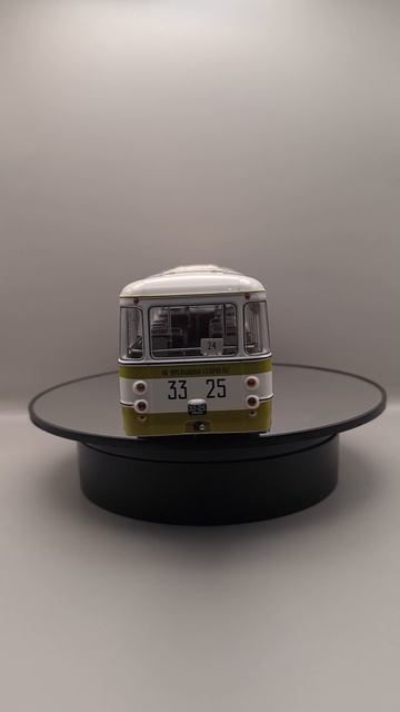 Автобус ЛиАЗ 677 1978г. Маршрут номер 24 1:43 Демпрайс Demprice