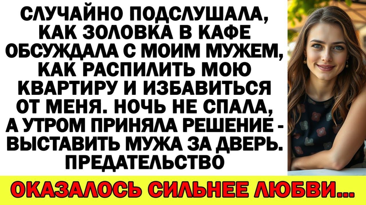 Истории из жизни| Я подслушала, как золовка и муж пилят мою хату |Аудио рассказы|Жизненные истории