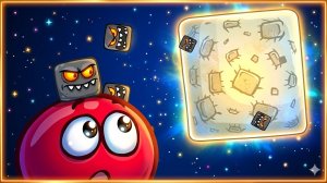 КРАСНЫЙ ШАРИК 4 битва за луну БОСС прохождение игры