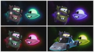 МОЛНИЯ МАКВИН и 4 ЦВЕТА — Веселые Гонки под Хайповую Музыку и Битва Машин №93 🏎️🌈