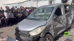 صاروخ من "حزب الله" يستهدف موقف سيارات في صفد