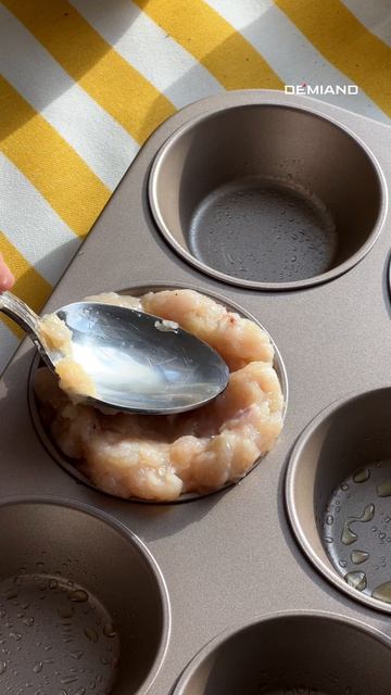 Куриные капкейки🍗🧁 за 20 мин! Готовлю в любимом аэрогриле Demiand Вб: #WW312153 Ozon: #2889567010