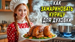 Как замариновать курицу для духовки