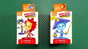 ФИКСИКИ Sweet Box с НОЛИКОМ и СИМКОЙ! РАСПАКОВКА + ДЕГУСТАЦИЯ МАРМЕЛАДА!