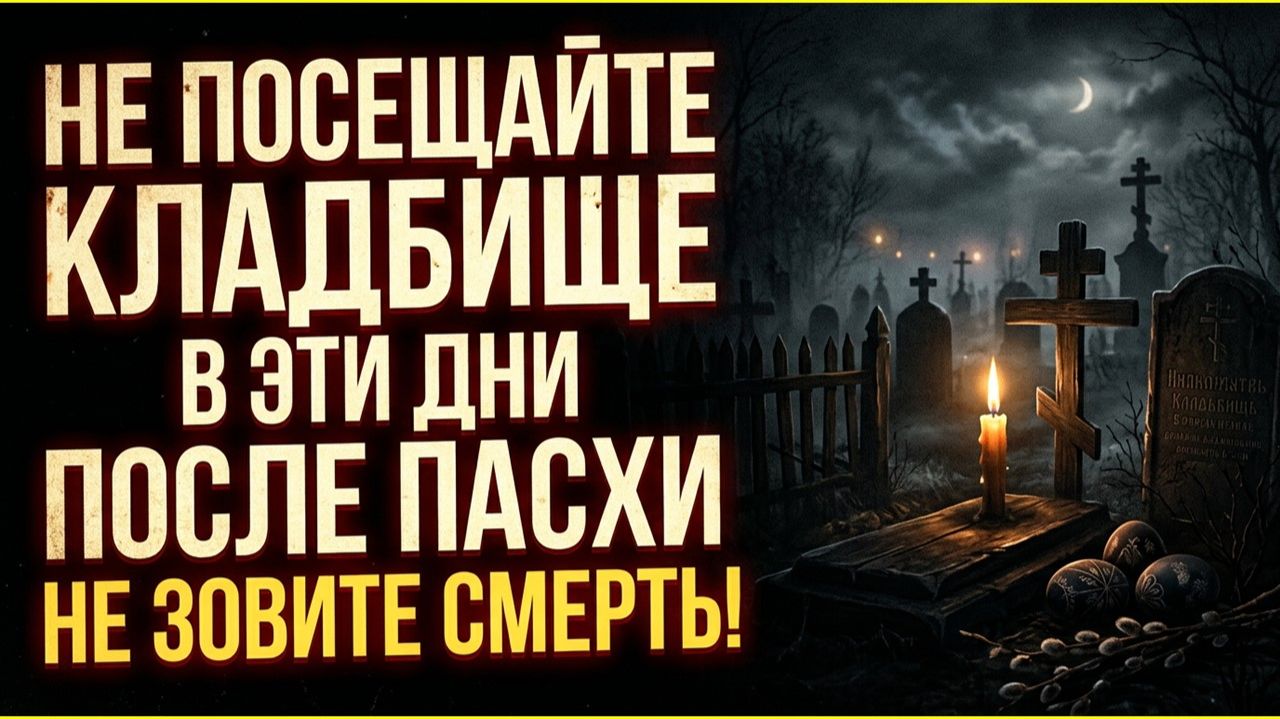 Когда посещать кладбище после Пасхи - народные приметы и страшная ошибка верующих