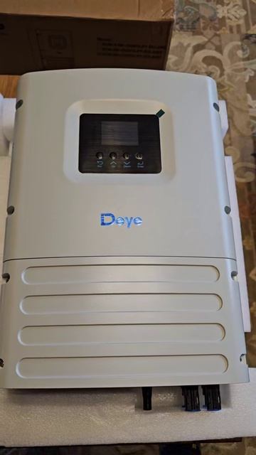 Анонс распаковки инвертора Deye SUN-6K-OG01LP1-EU-AM2