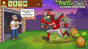 PvZ  Plants vs. Zombies►FUSION►PLUS►HYBRID►Dave Rus Зомби против растений