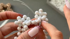 Звезда из бисера с открытым центром своими руками ✨