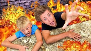 Влад а4 . ПОЛ ЭТО ЛАВА с МЛАДШИМ БРАТОМ ! Видео Влада Бумага а4 А 4 Bumaga