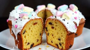 ТВОРОЖНЫЕ КУЛИЧИ БЫСТРОГО ПРИГОТОВЛЕНИЯ🧁Быстро, Просто, Вкусно и БЕЗ МАСЛА!