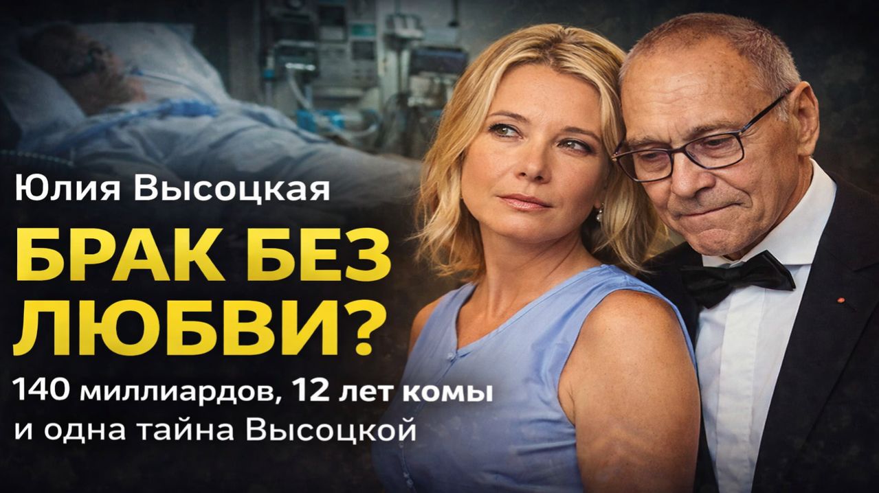 Юлия Высоцкая: Брак без любви? 140 миллиардов, 12 лет комы и одна тайна Высоцкой. авария и Измены!
