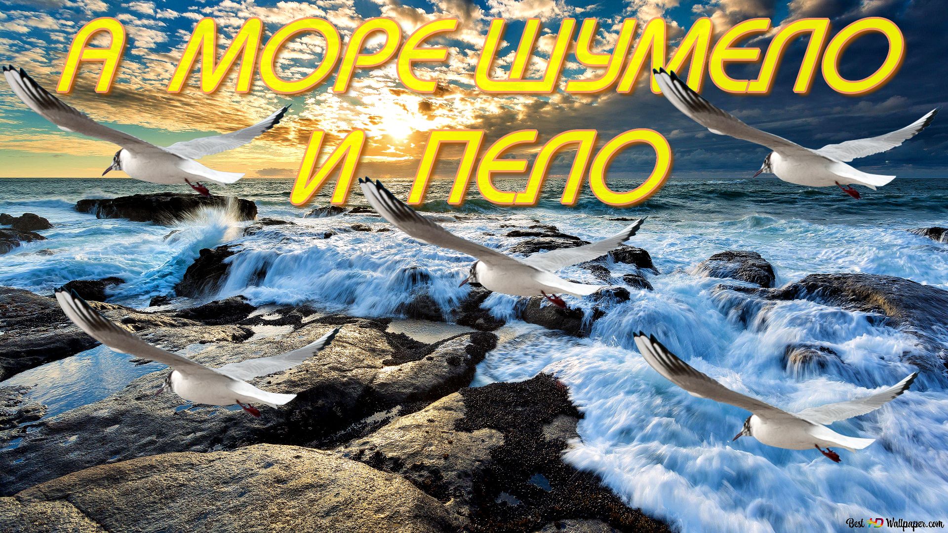 А море шумело и пело (Авторская песня) - Музыкальный клип.