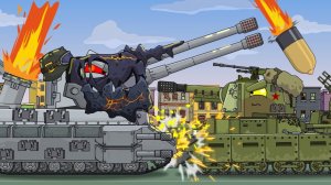 ГИБРИД-МОНСТР сошел с ума ! - Мультики про танки